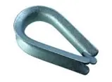 Коуш для стальных канатов, оцинкованный DIN 6899