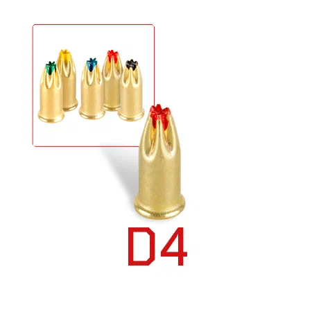 Патроны монтажные красные 6,8*18 мм F-D4 (574-703 Дж.) (100 шт)