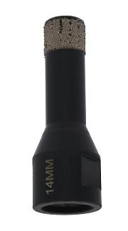 Коронка алмазная 14 мм, Hilberg Super Hard M14, HH614