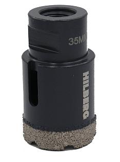 Коронка алмазная 35 мм, Hilberg Super Hard M14, HH635