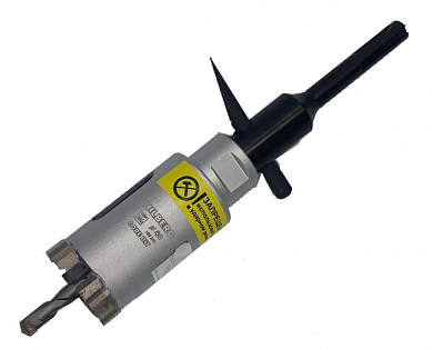 Коронка алмазная по бетону 40 мм, Hilberg Laser, HM240