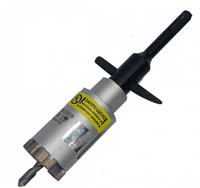 Коронка алмазная по бетону 42 мм, Hilberg Laser, HM242