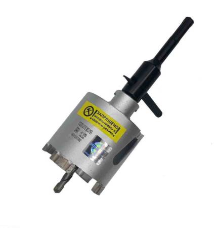 Коронка алмазная по бетону 72 мм, Hilberg Laser, HM202