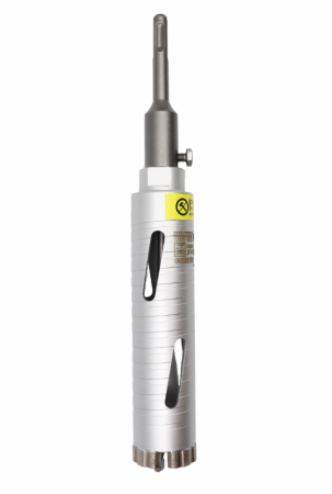 Коронка алмазная по бетону 25*150 мм, Hilberg Laser Deep Drill, HD325