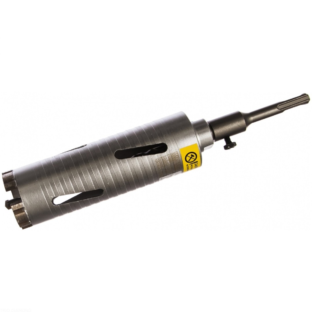 Коронка алмазная по бетону 52*150 мм, Hilberg Laser Deep Drill, HD352