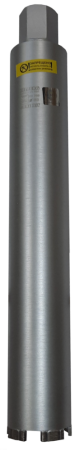 Коронка алмазная 68*450 мм, Hilberg Laser 1 1/4 UNC, HD708