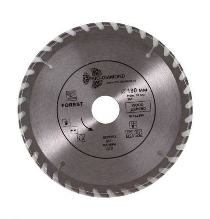 Диск пильный 190*30*36Т, FLL806