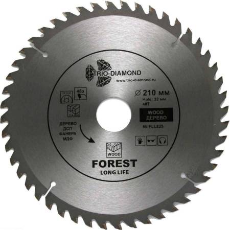 Диск пильный 210*32*48Т, FLL825