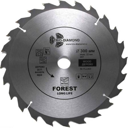 Диск пильный 300*32*24Т, FLL823