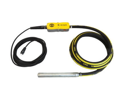 Глубинный вибратор с преобразователем VPK E-tron light 36