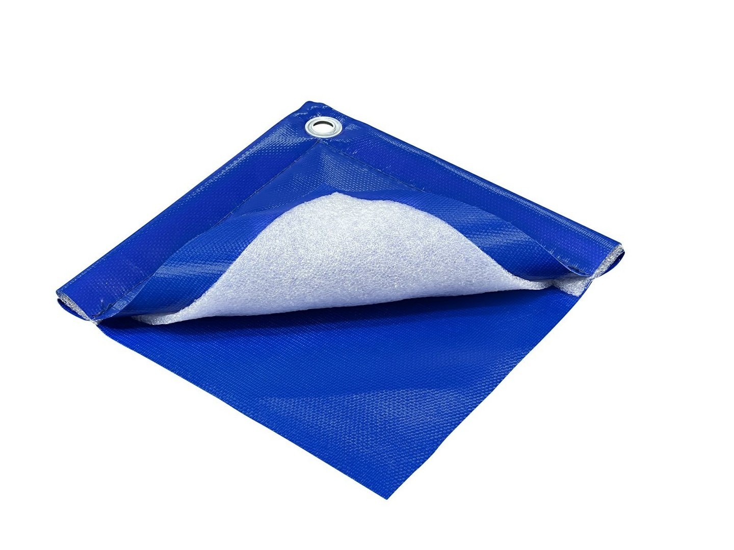 Тент ПВХ утепленный (650 гр/м²) с люверсами 4 х 6 м