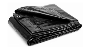 Тент тарпаулин укрывной (270 гр/м²) с люверсами 3 х 4 м