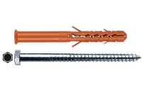 Дюбель фасадный Mungo MBR-SS 10 x 240 мм со стопорным шурупом с шестигранной головкой HEX