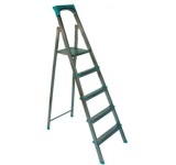 Стремянка 5 ступ. "KROSPER" 110см., 6,5кг.  МЕТАЛЛ KRM405