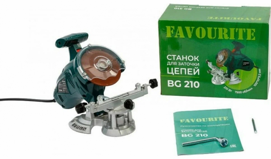 Станок для заточки цепей 210Вт