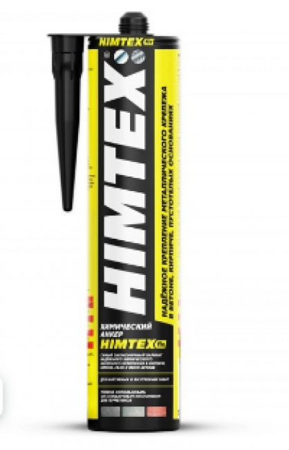 Химический анкер HIMTEX fix ECO двухкомпонентный со стиролом, серый, туба 300 мл