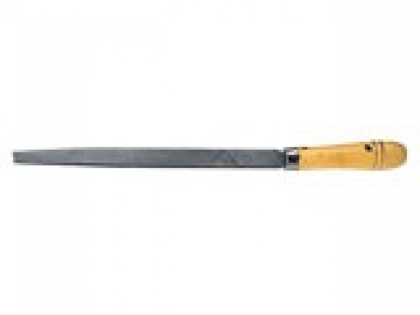 Напильник, 200 мм, трехгранный, деревянная ручка// СИБРТЕХ 16026