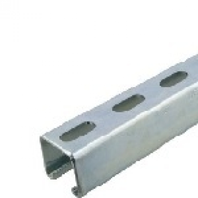Профиль монтажный перфорированный усиленный РМГ 21/41x3000 mm 2,00 zinc-pl.